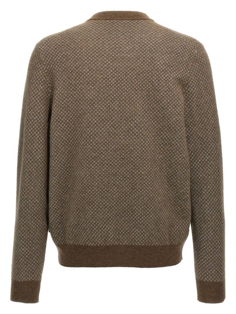 BOSS H Etoro sweater - Brown von BOSS