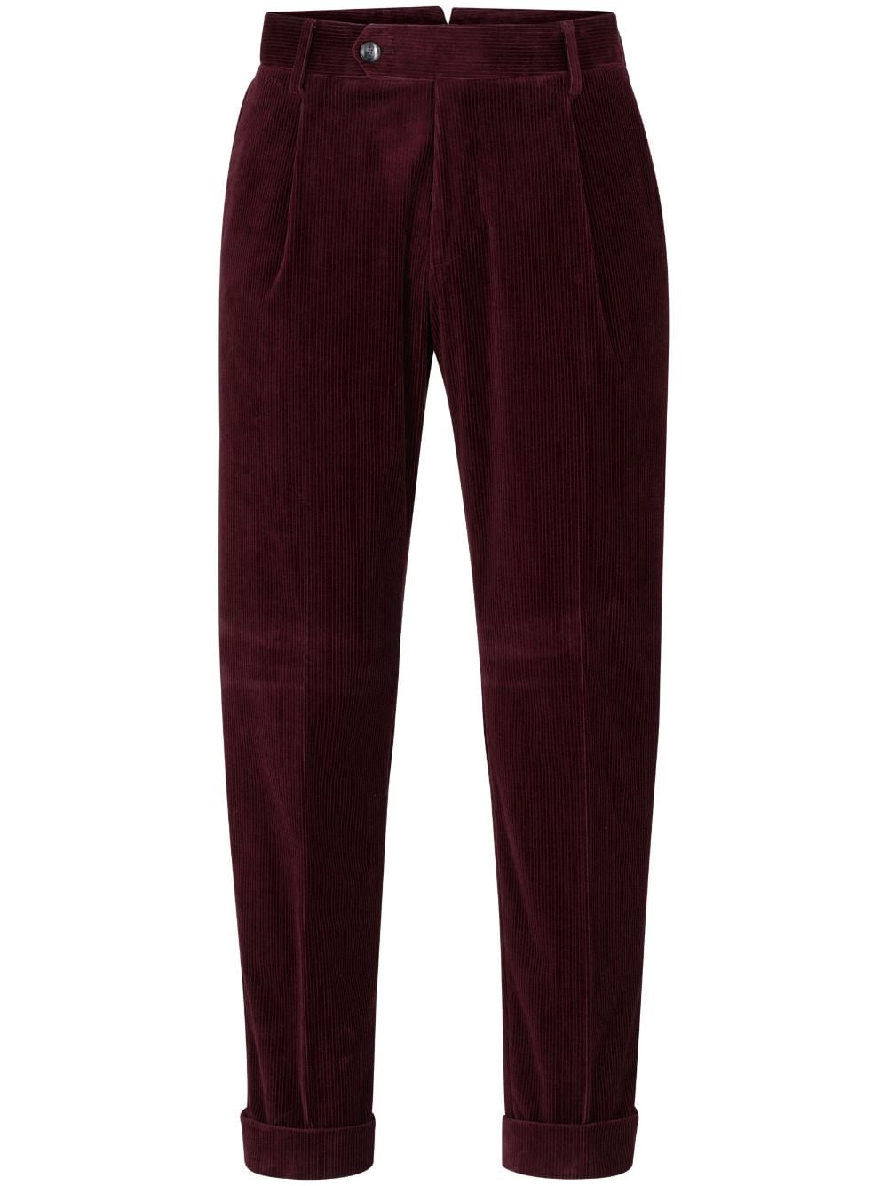 BOSS H-Perin corduroy tapered trousers von BOSS