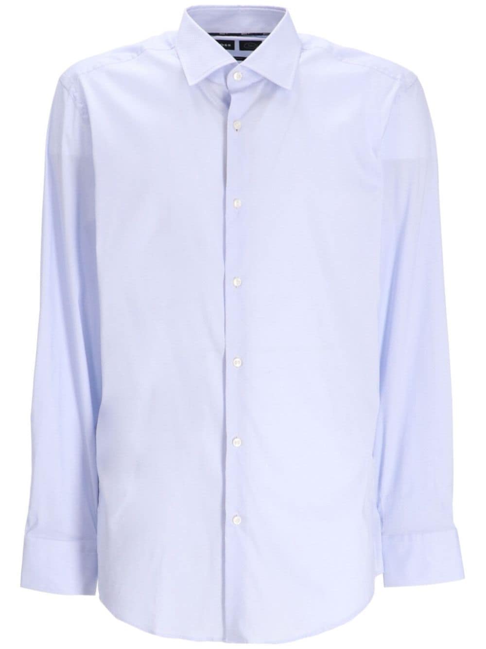 BOSS Hank lyocell-blend shirt - Blue von BOSS