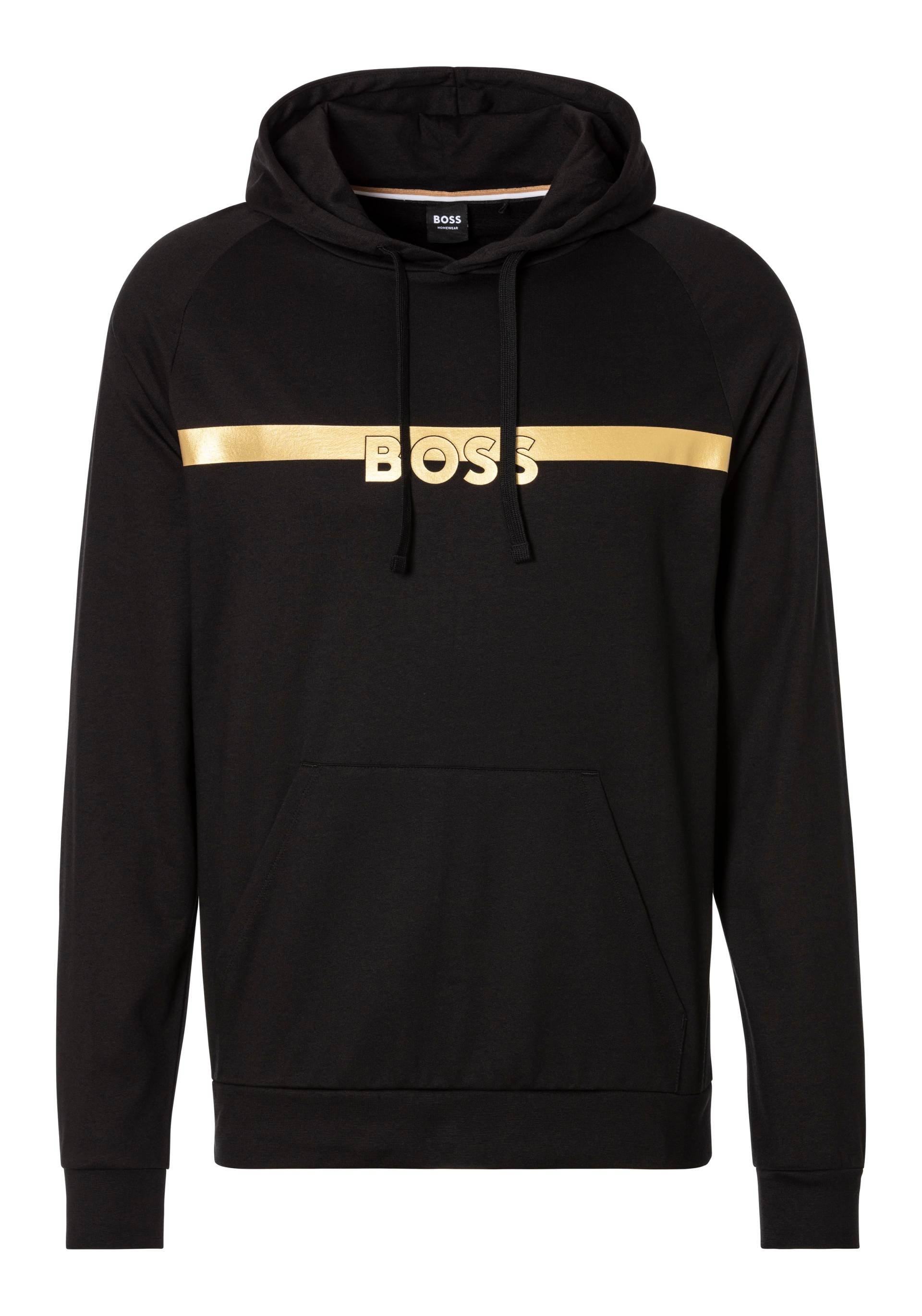 BOSS Kapuzensweatshirt »Authentic Hoo«, mit glänzenden Logodruck von BOSS