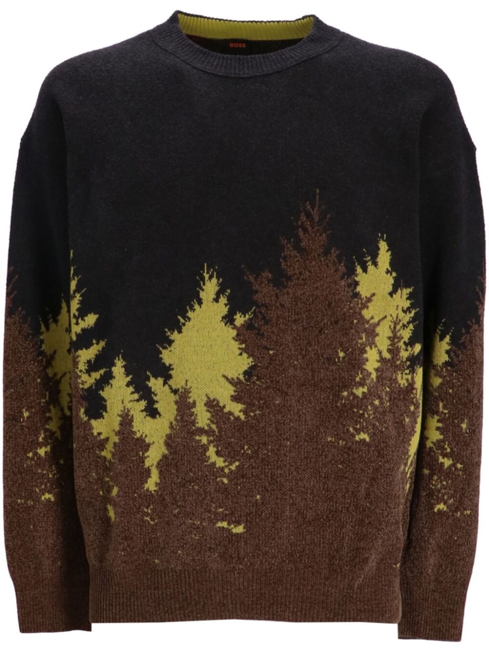 BOSS Keverest sweater - Brown von BOSS