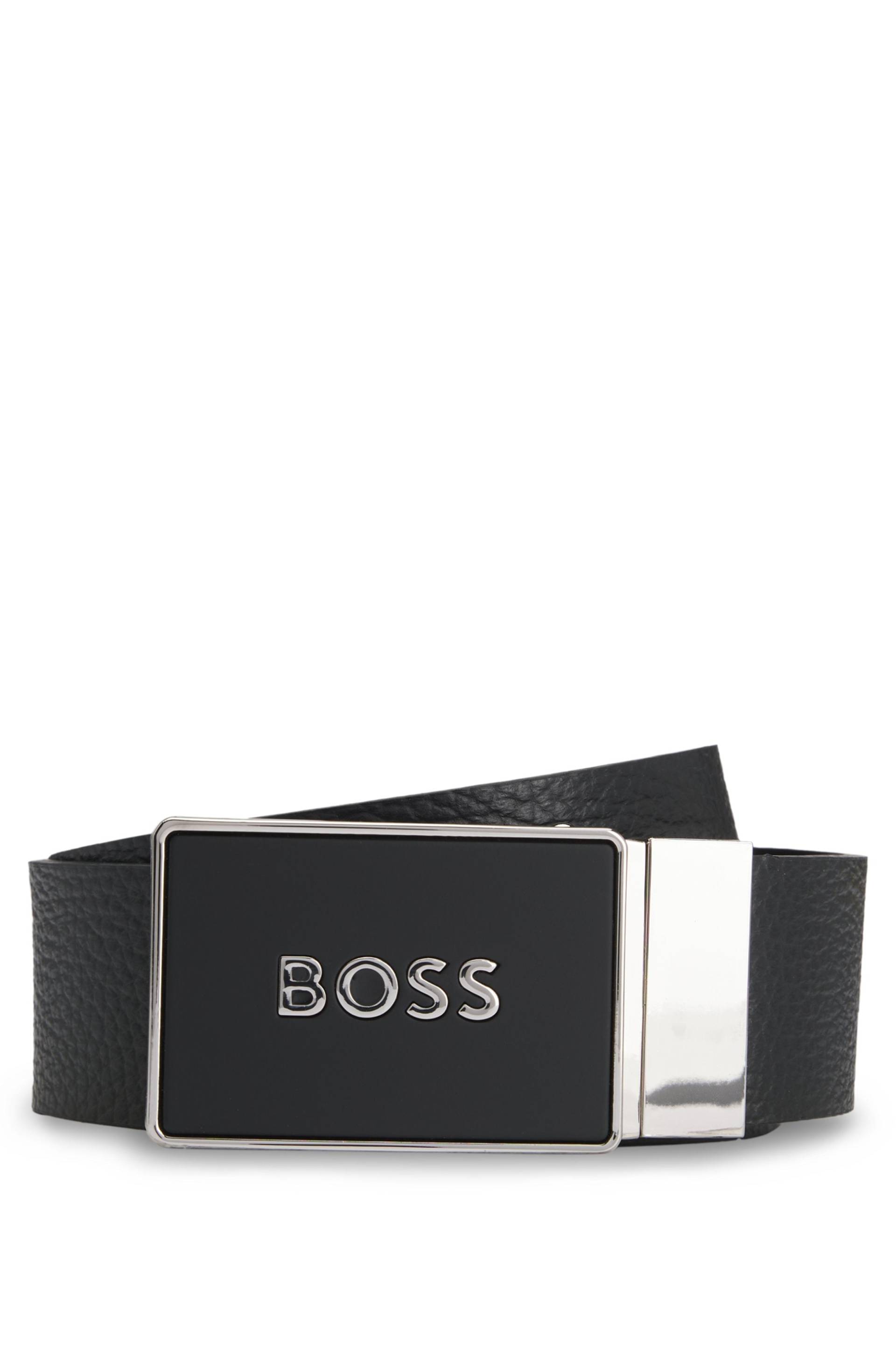 BOSS Ledergürtel »BOSS_Icon-M_Sr35_grp«, mit Markenlabel BOSS Ledergürtel »BOSS_Icon-M_Sr35_grp«, mit Markenlabel von BOSS