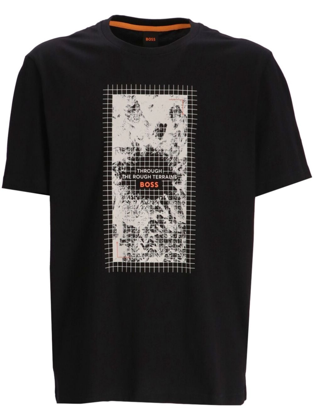 BOSS Metropolitan cotton T-shirt - Black von BOSS