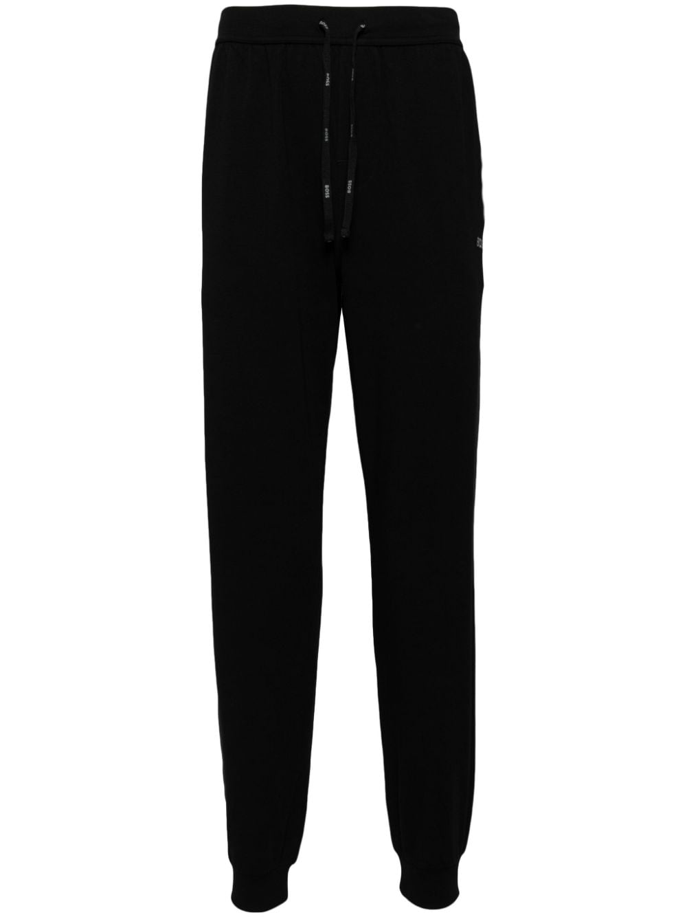 BOSS Mix & Match tapered-leg track pants - Black von BOSS