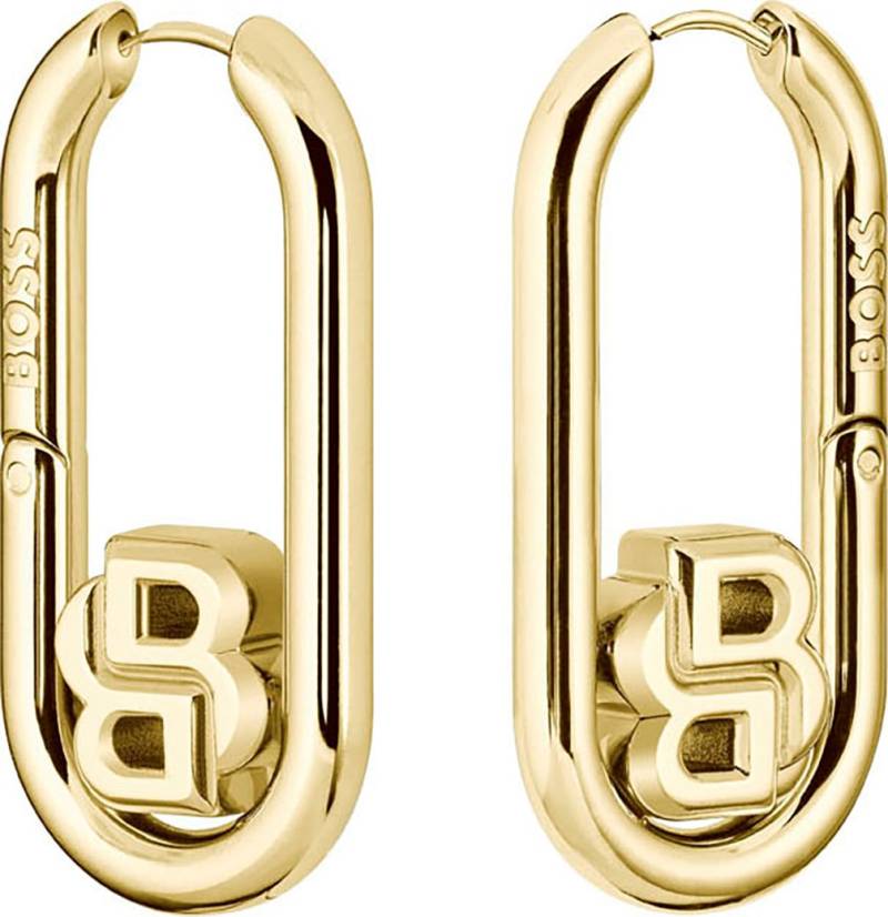 BOSS Paar Creolen »DOUBLE B SWING, 1580629« von BOSS