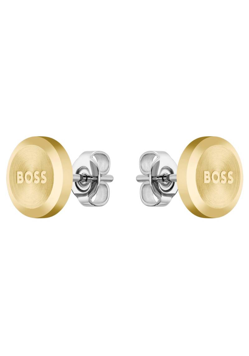 BOSS Paar Ohrstecker »Schmuck Edelstahl Ohrschmuck Ohrringe YANN« von BOSS