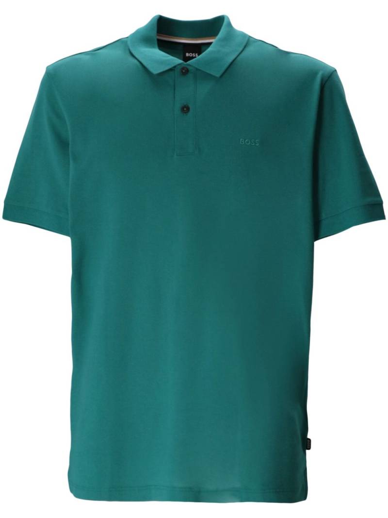 BOSS Pallas polo shirt - Green von BOSS