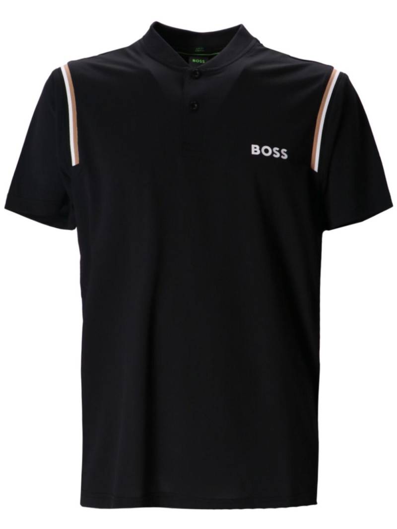 BOSS Pariq polo shirt - Black von BOSS