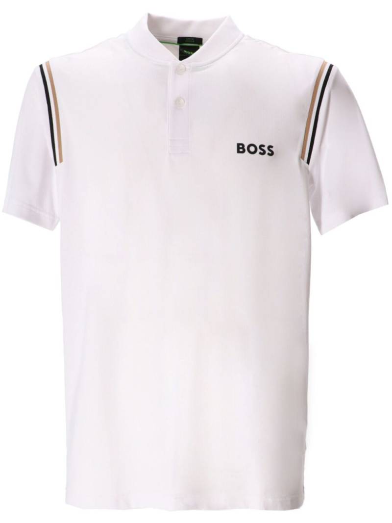 BOSS Pariq polo shirt - White von BOSS