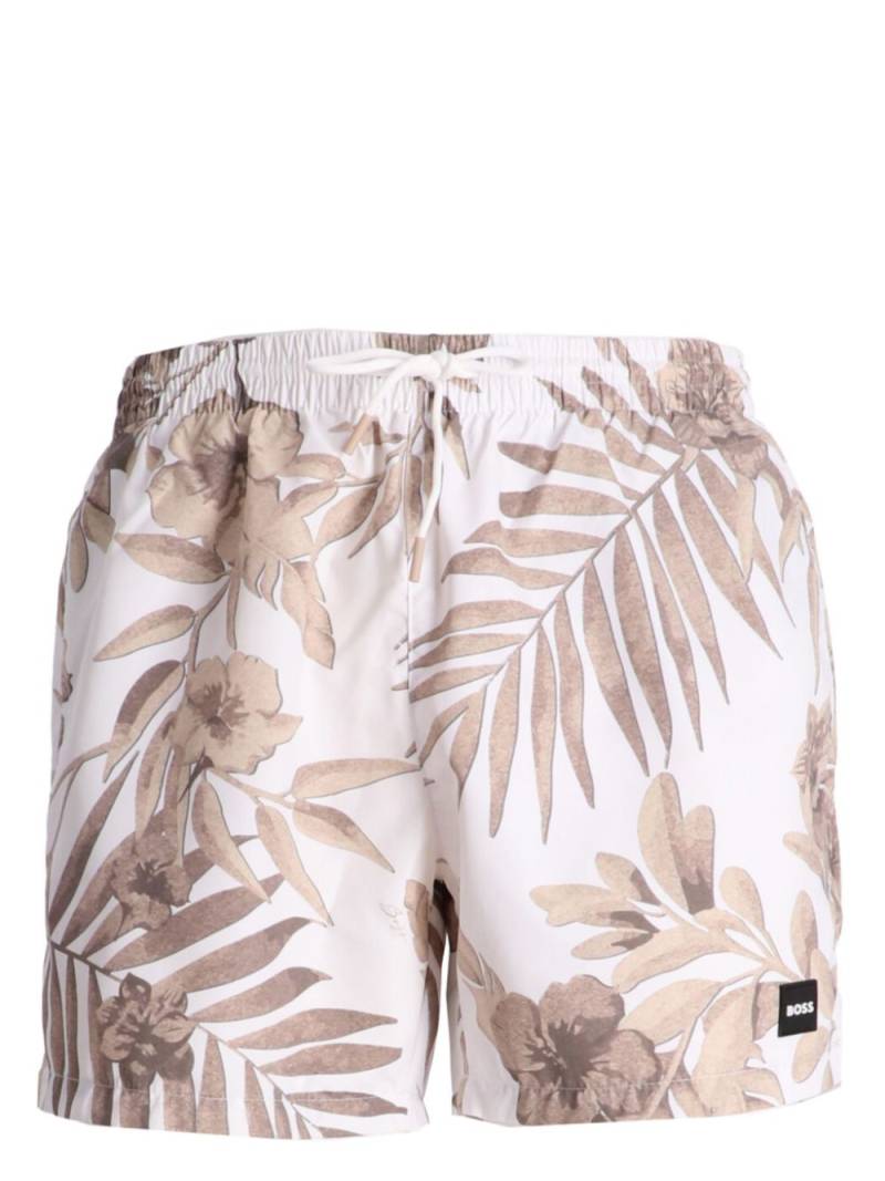 BOSS Piranha swim shorts - Neutrals von BOSS