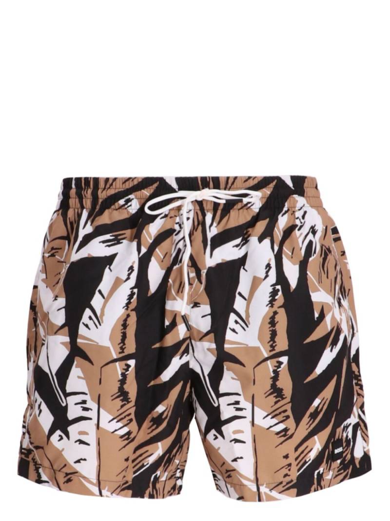 BOSS Piranha swim shorts - Neutrals von BOSS