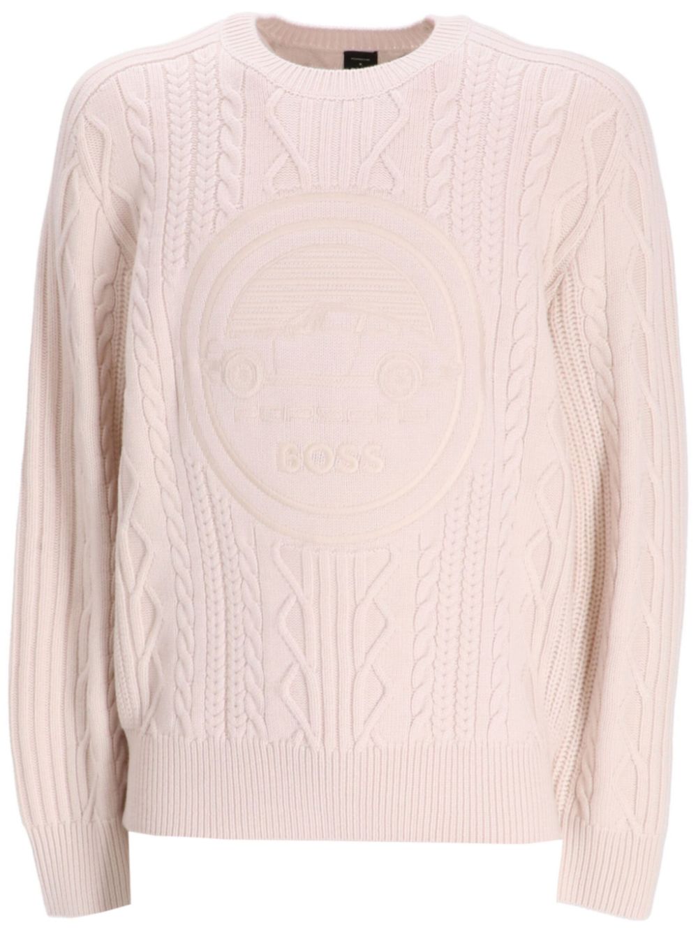 BOSS Porsche x Boss jumper - Neutrals von BOSS