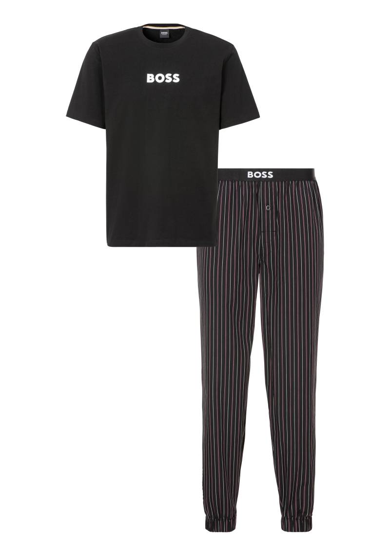 BOSS Pyjama »Easy Long Set TShirt«, (Set, 2 tlg.) von BOSS