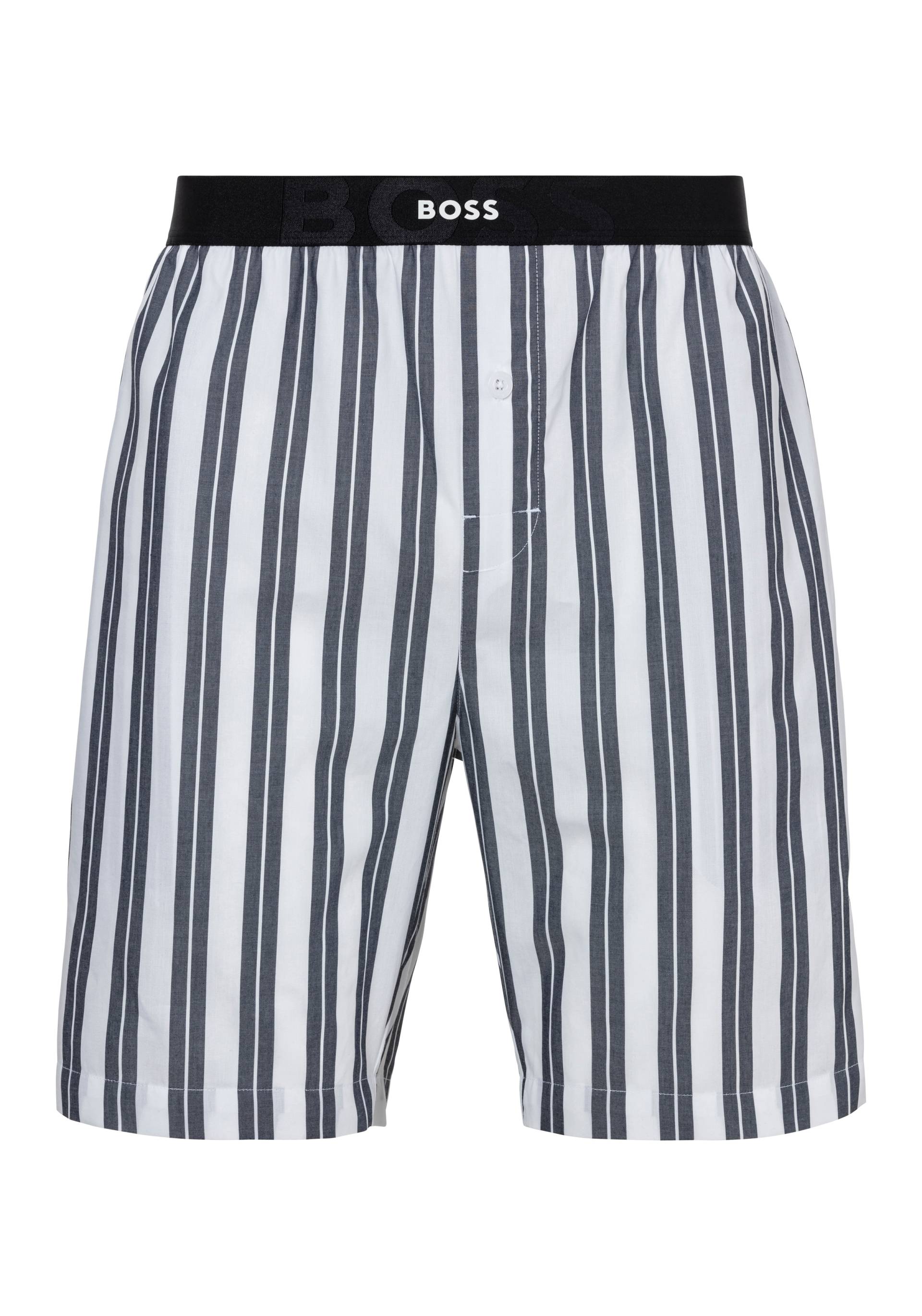 BOSS Pyjamashorts, mit Logobund von BOSS