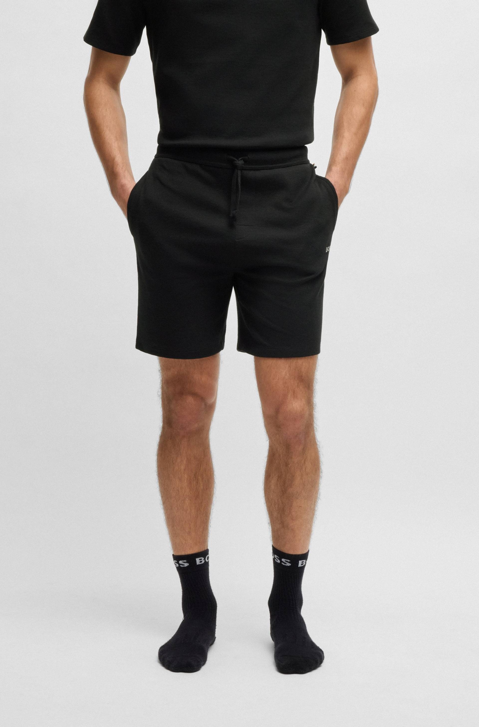 BOSS Pyjamashorts »Waffle Shorts« von BOSS