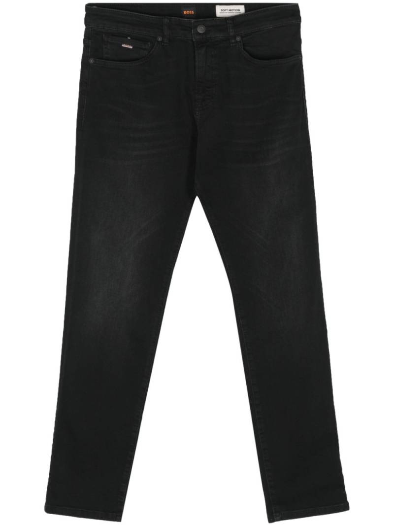 BOSS Re-Maine straight-leg jeans - Black von BOSS