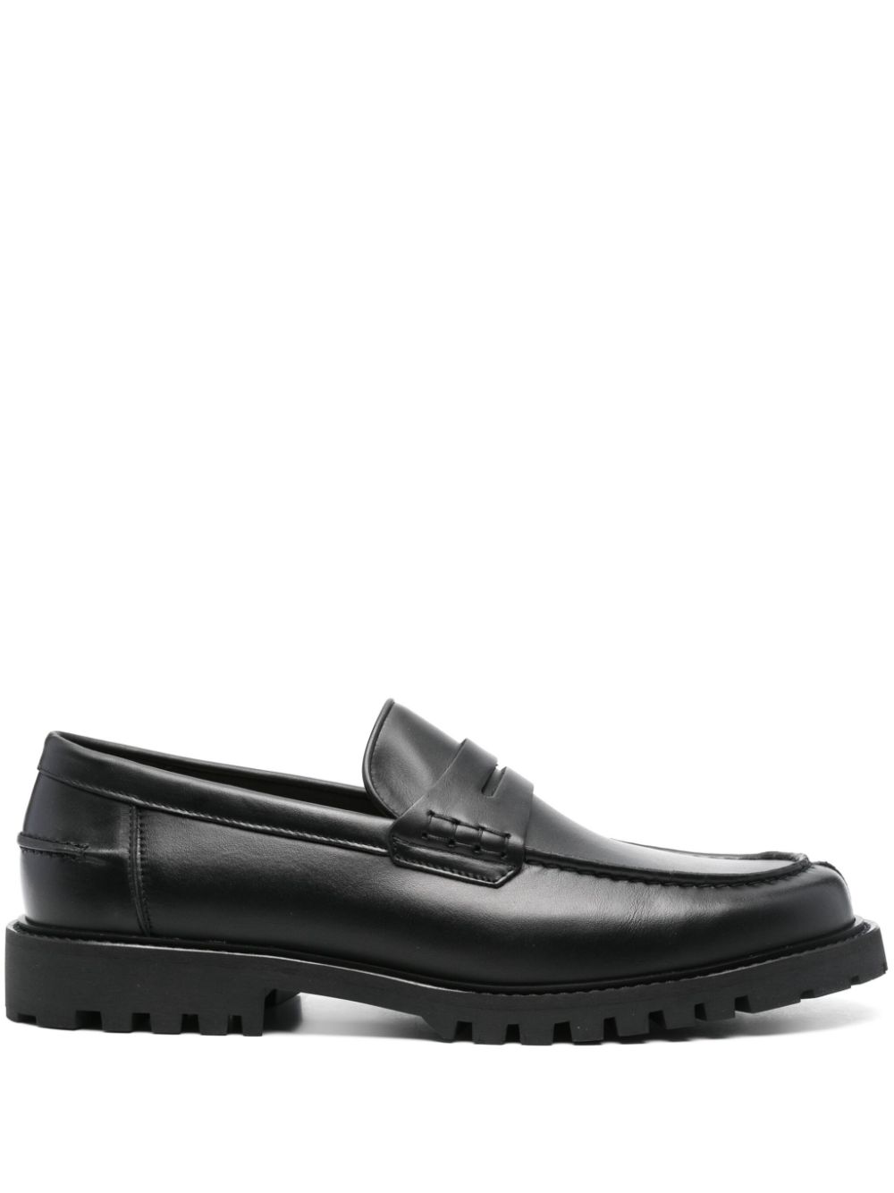 BOSS Richayl loafers - Black von BOSS