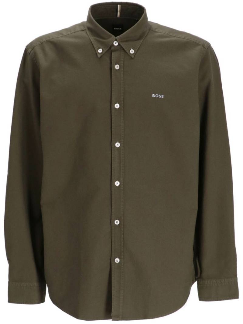 BOSS Roan shirt - Green von BOSS