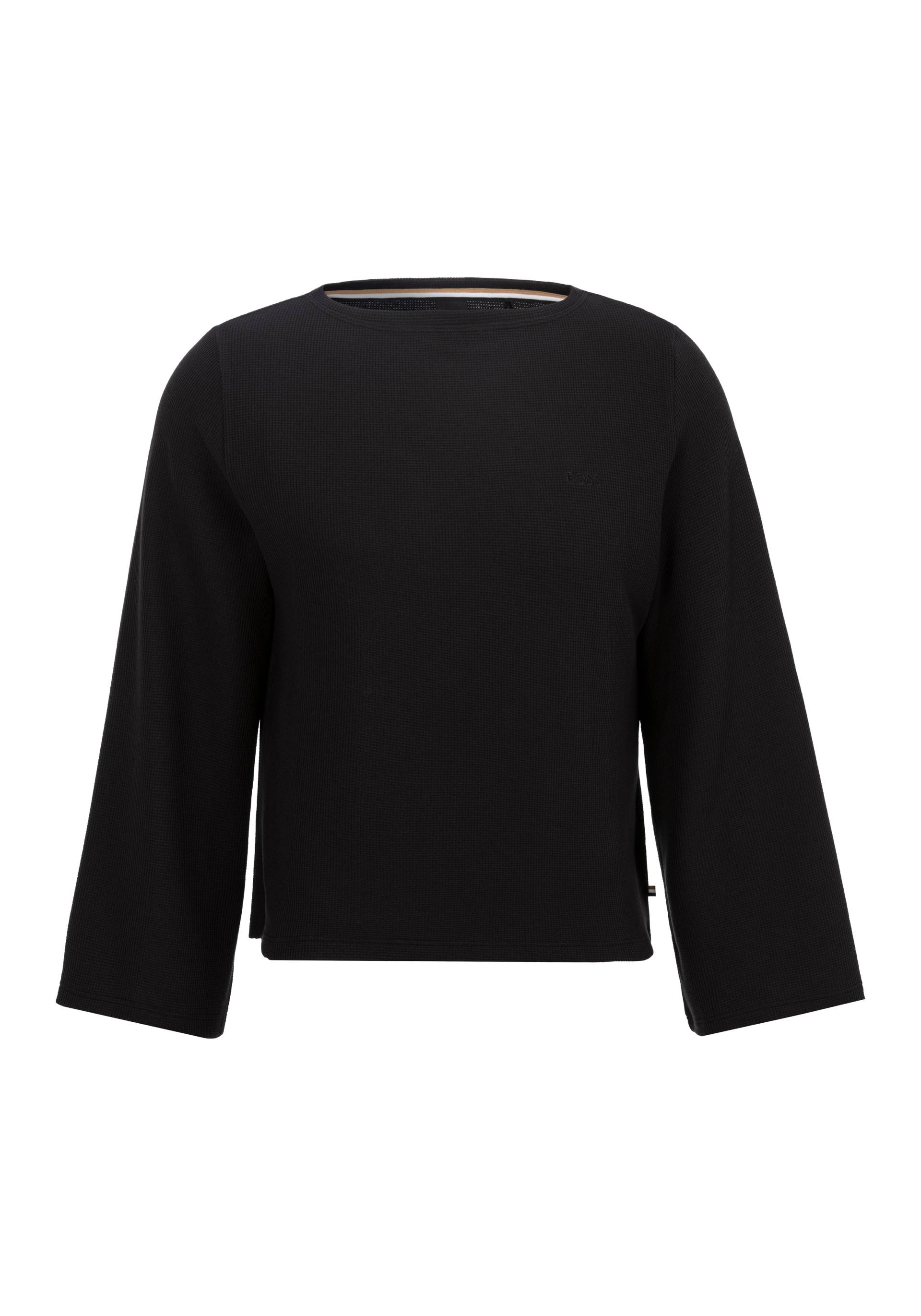 BOSS Shirttop, mit Rundhalsausschnitt von BOSS