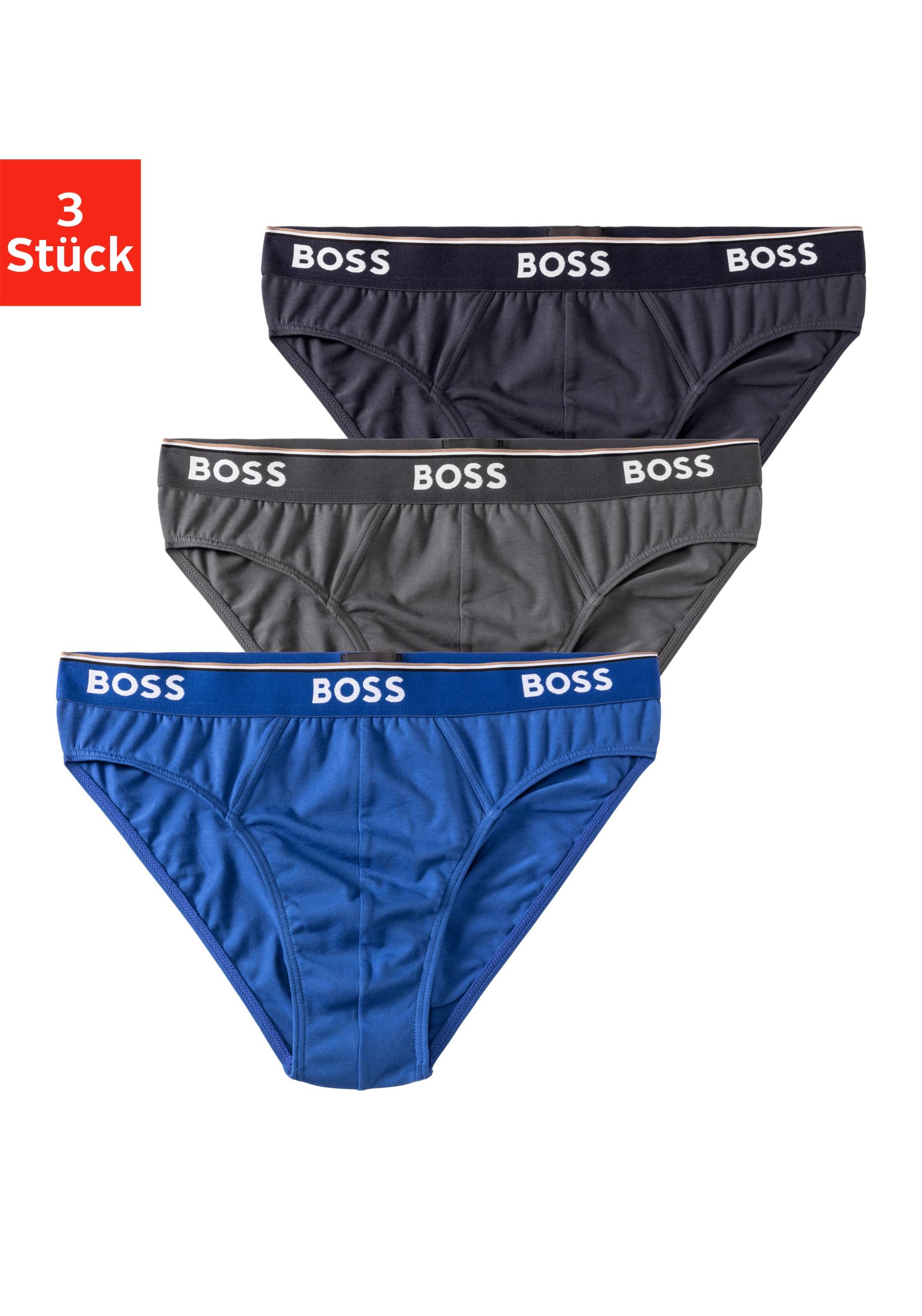 BOSS Slip, (Packung, 3er-Pack), mit Logo Webbund von BOSS