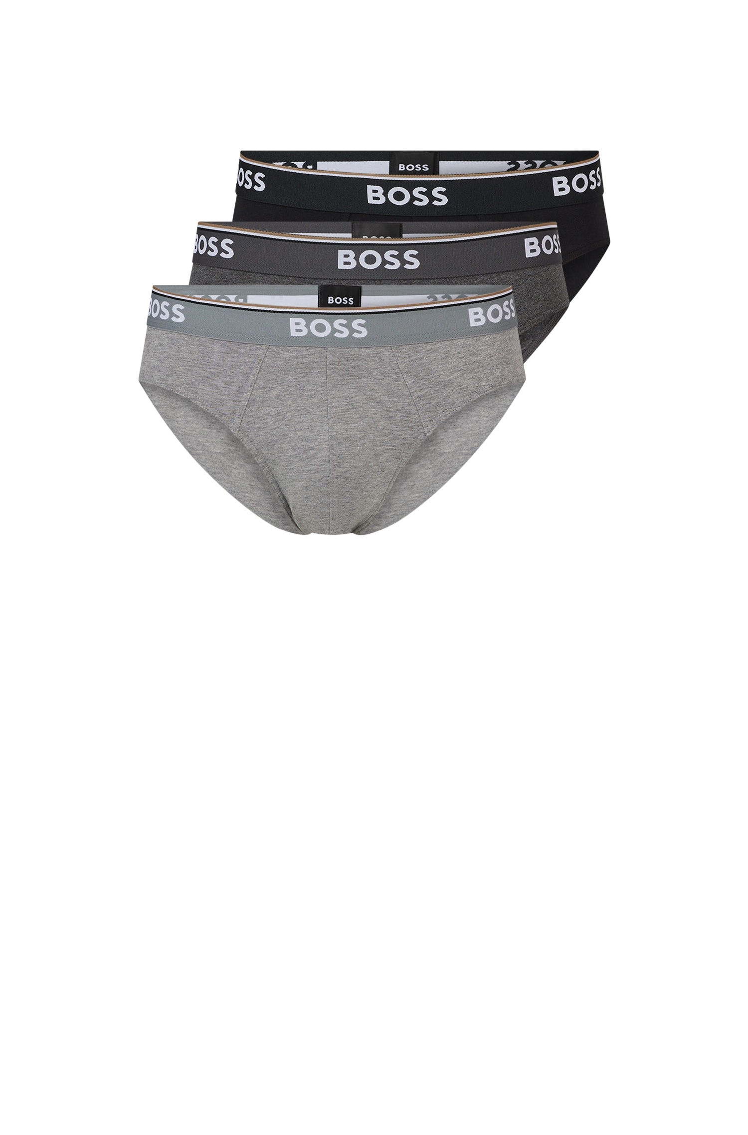 BOSS Slip, (Packung, 3er-Pack), mit Logo Webbund von BOSS