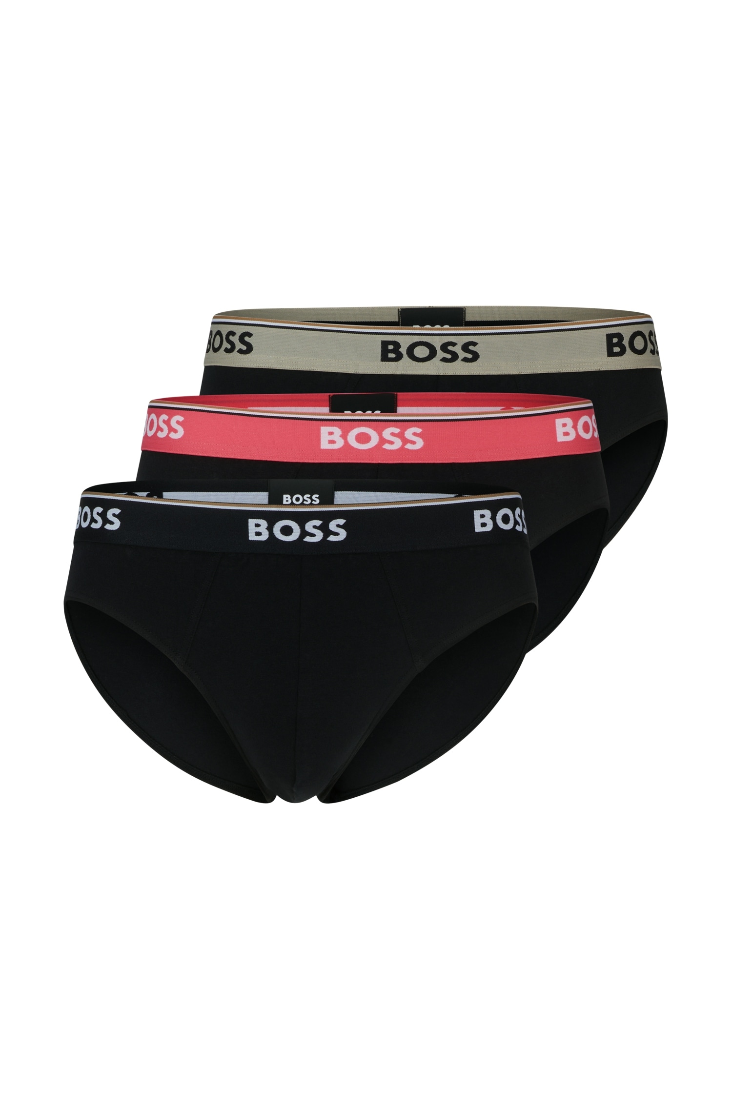 BOSS Slip »Brief 3P Power«, (Packung, 3 St., 3er), mit BOSS Logobund von BOSS