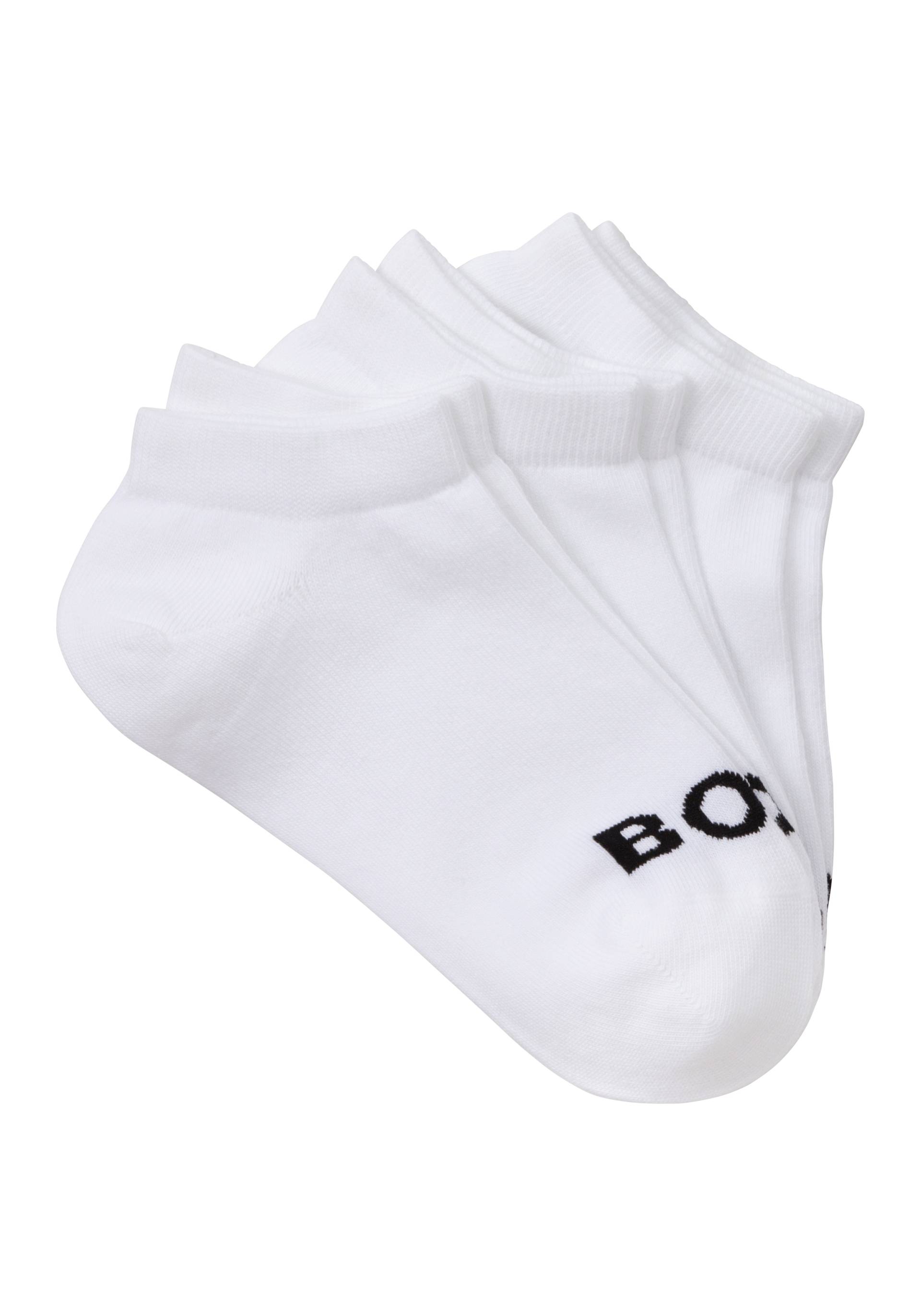 BOSS Sneakersocken »3P AS Logo CC W«, (Packung, 3 Paar, 3er), mit BOSS Logoschriftzug von BOSS