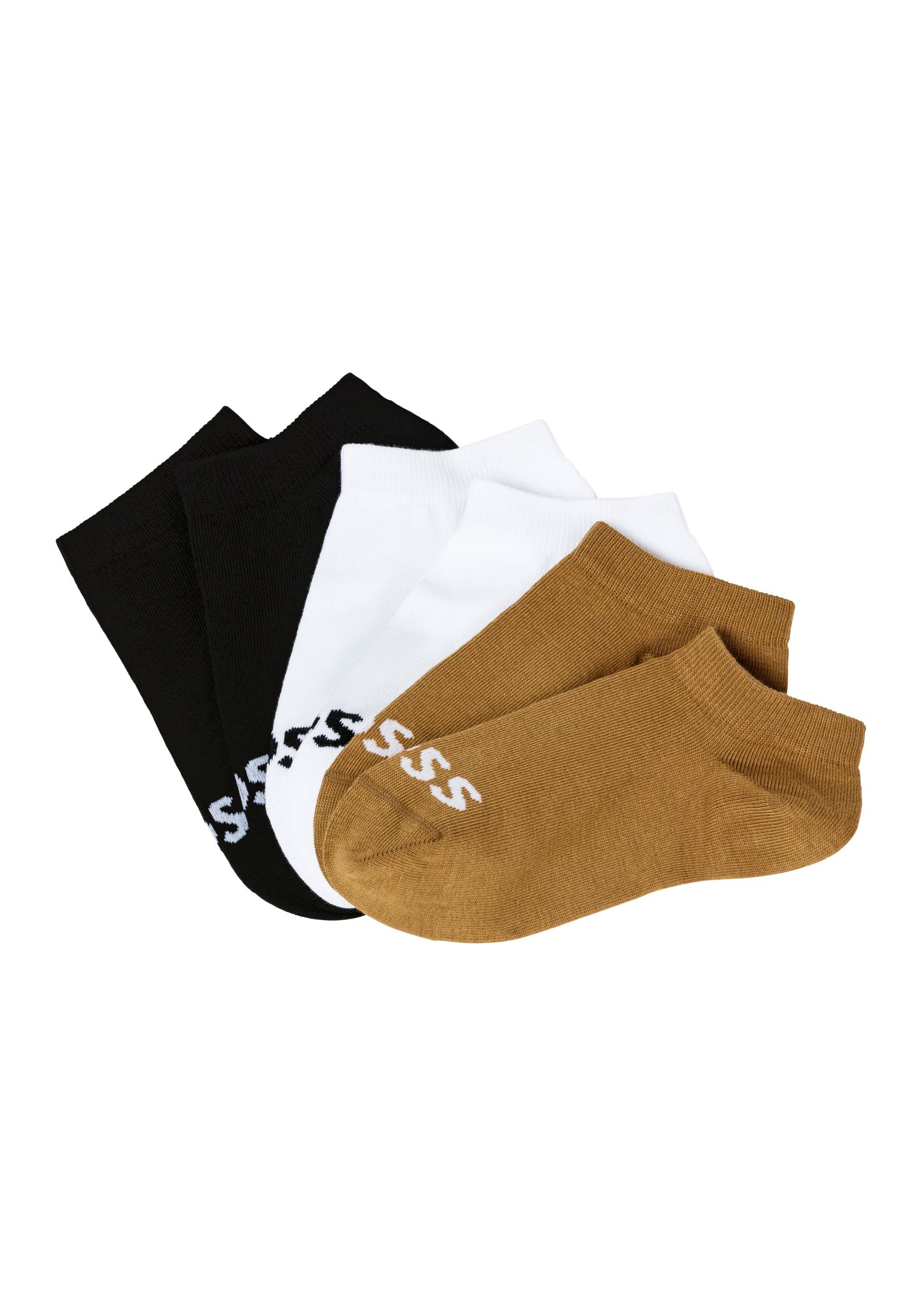 BOSS Sneakersocken »3P AS Logo CC W«, (Packung, 3 Paar, 3er), mit BOSS Logoschriftzug von BOSS