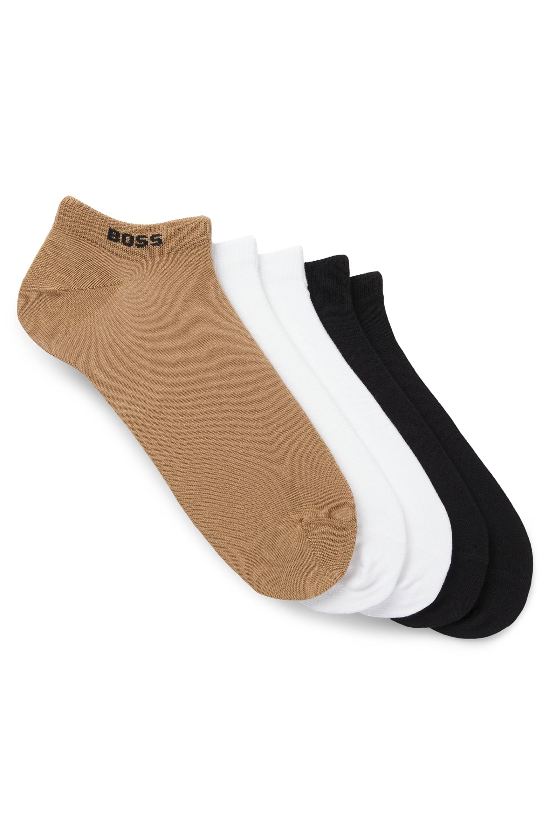 BOSS Sneakersocken »5P AS Uni CC«, (Packung, 5 Paar), mit BOSS Label von BOSS