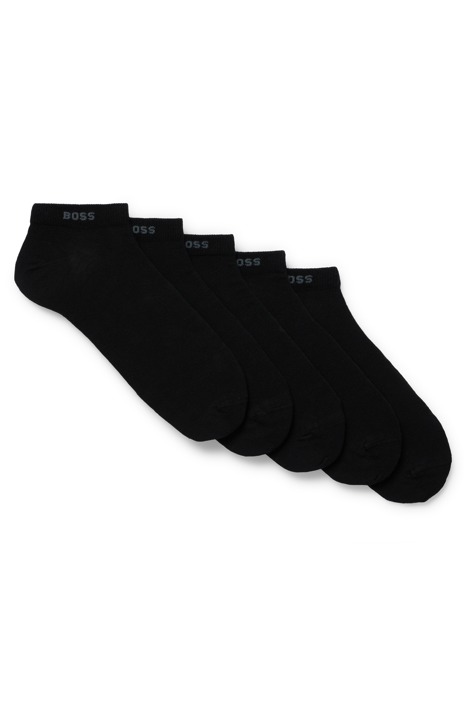 BOSS Sneakersocken »5P AS Uni CC«, (Packung, 5 Paar), mit BOSS Label von BOSS