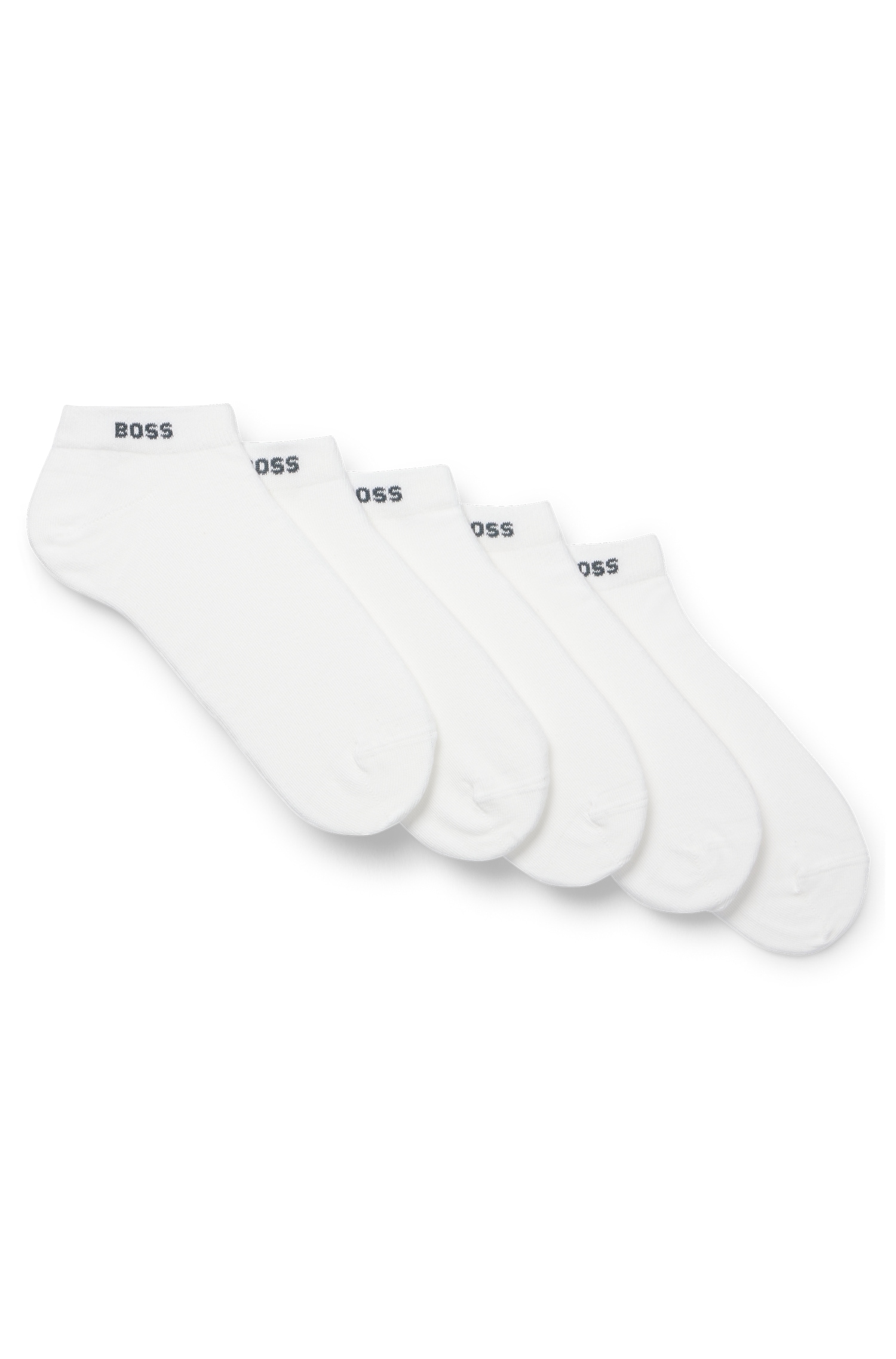 BOSS Sneakersocken »5P AS Uni CC«, (Packung, 5 Paar), mit BOSS Label von BOSS