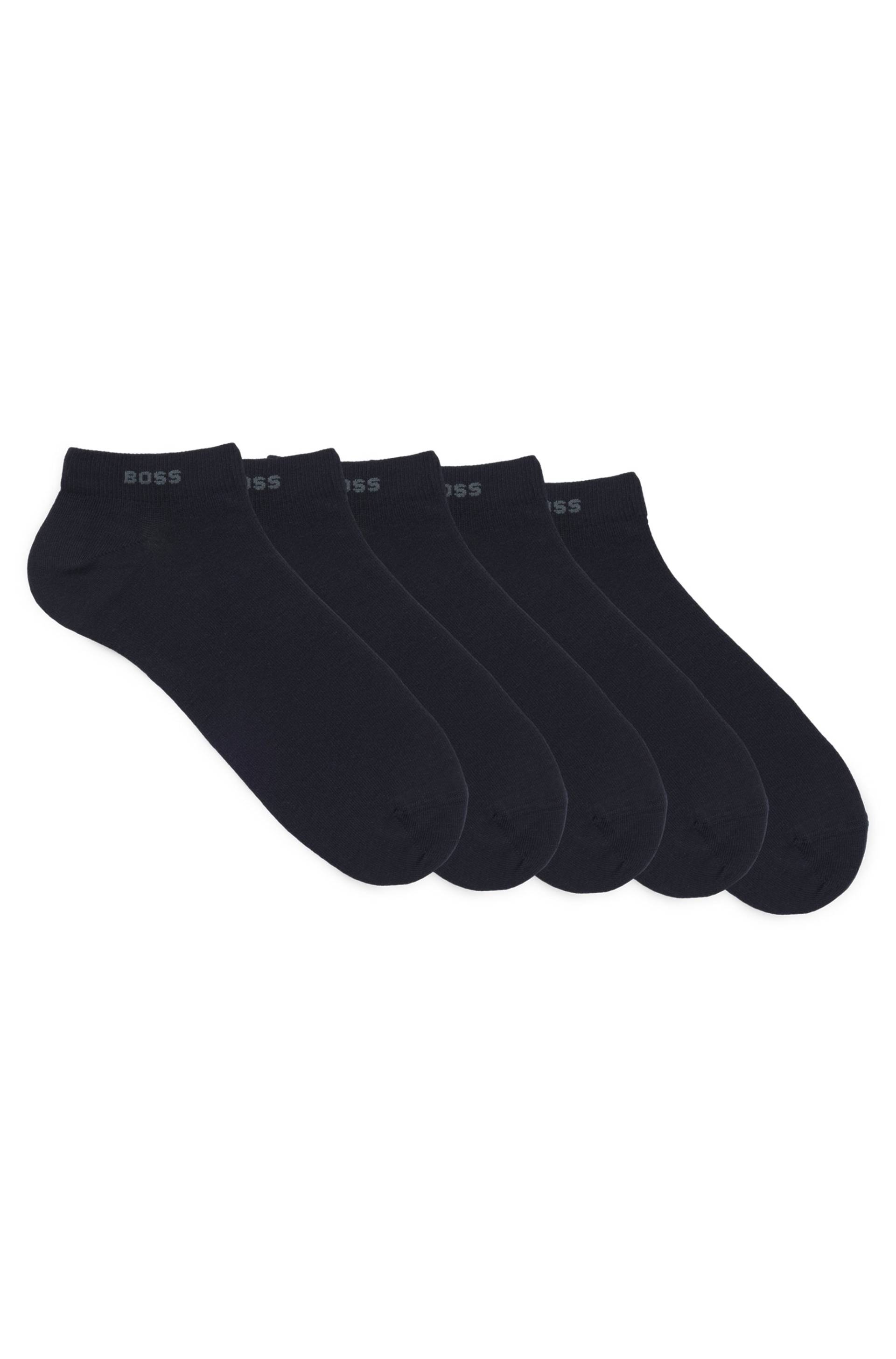 BOSS Sneakersocken »5P AS Uni CC«, (Packung, 5 Paar), mit BOSS Label von BOSS