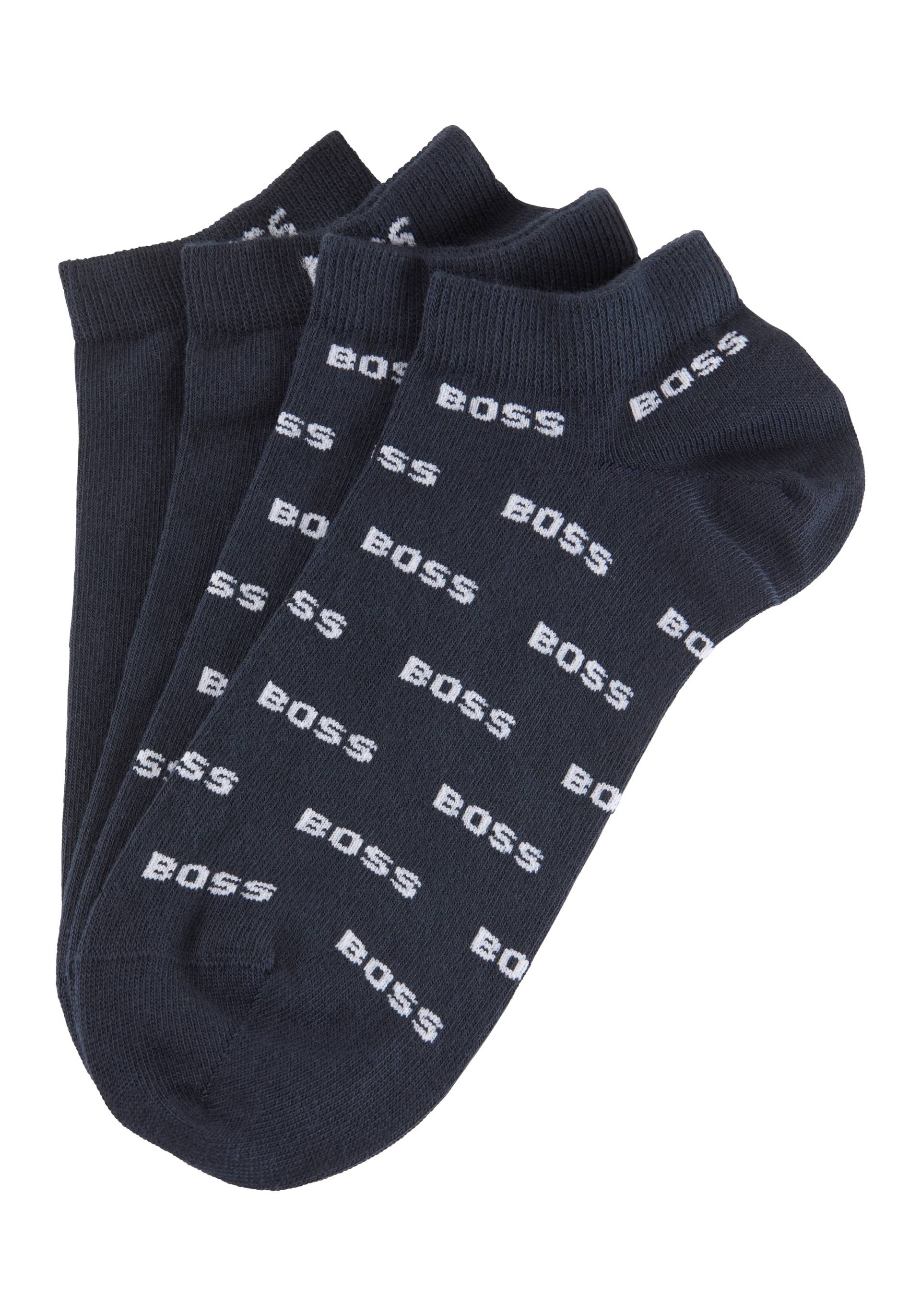 BOSS Socken, (Set, 2 Paar), mit BOSS Schriftzug von BOSS