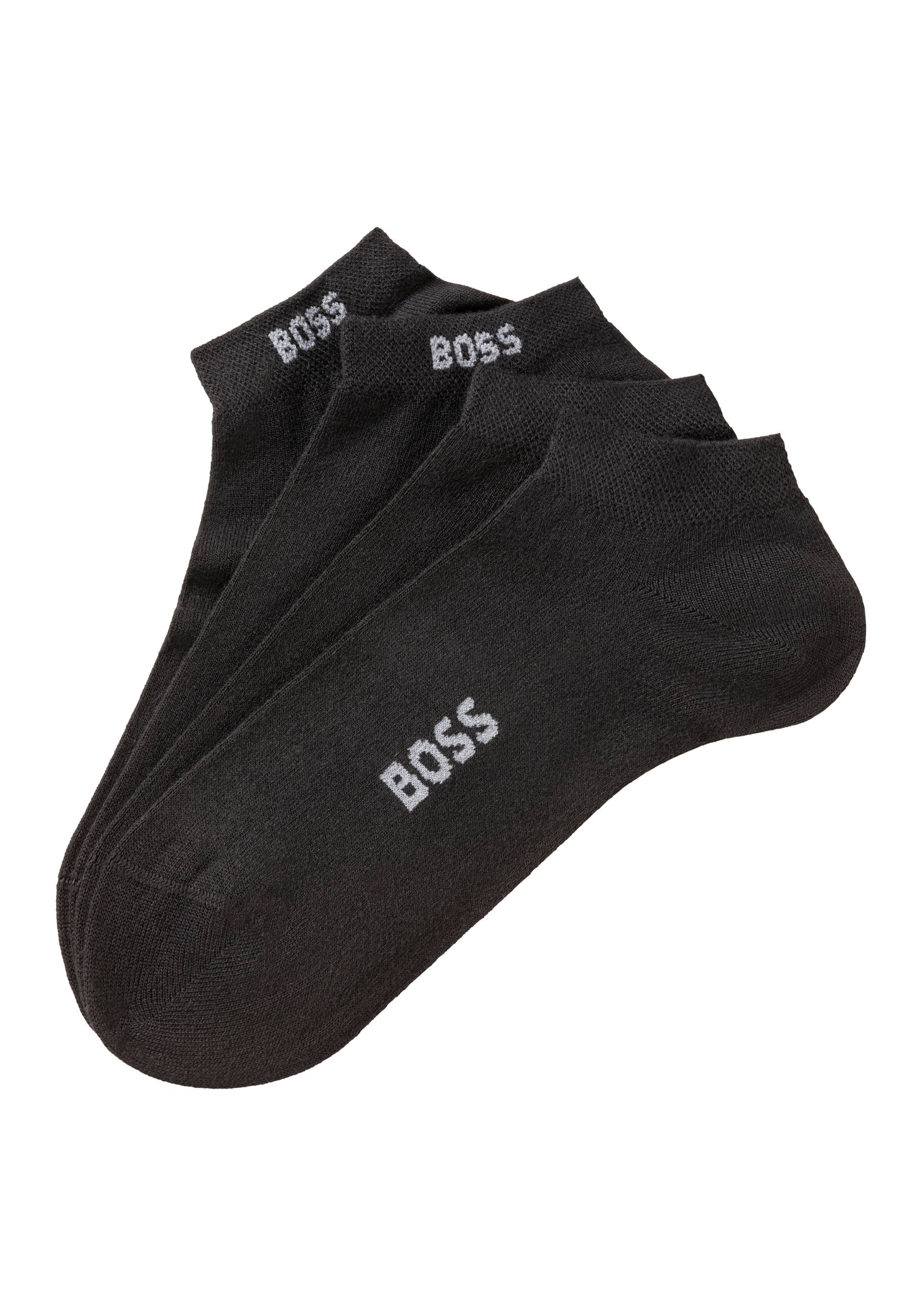 BOSS Socken »2P AS Logo Bamboo«, (Packung, 2 Paar), mit doppelten Logoschriftzug von BOSS
