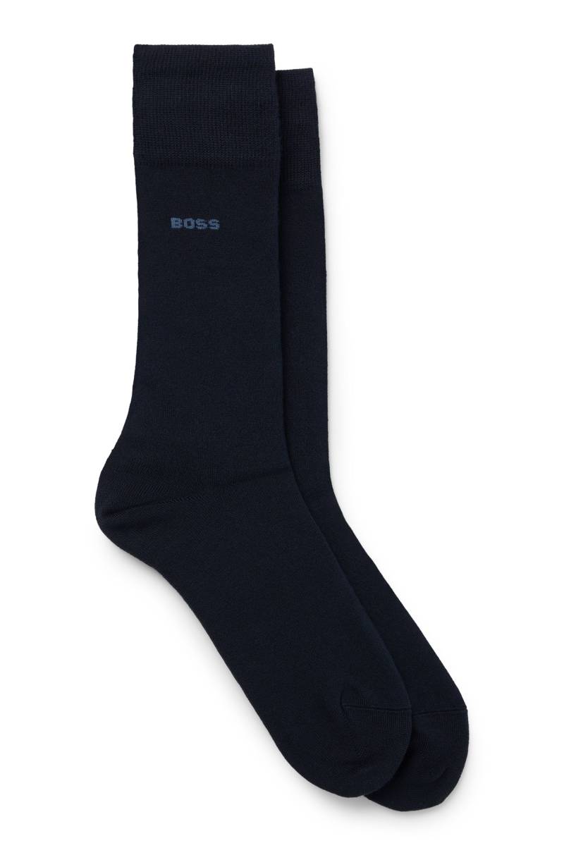 BOSS Socken »2P RS VI Bamboo«, (Packung, 2er Pack), mit eingesticktem Markenlogo von BOSS