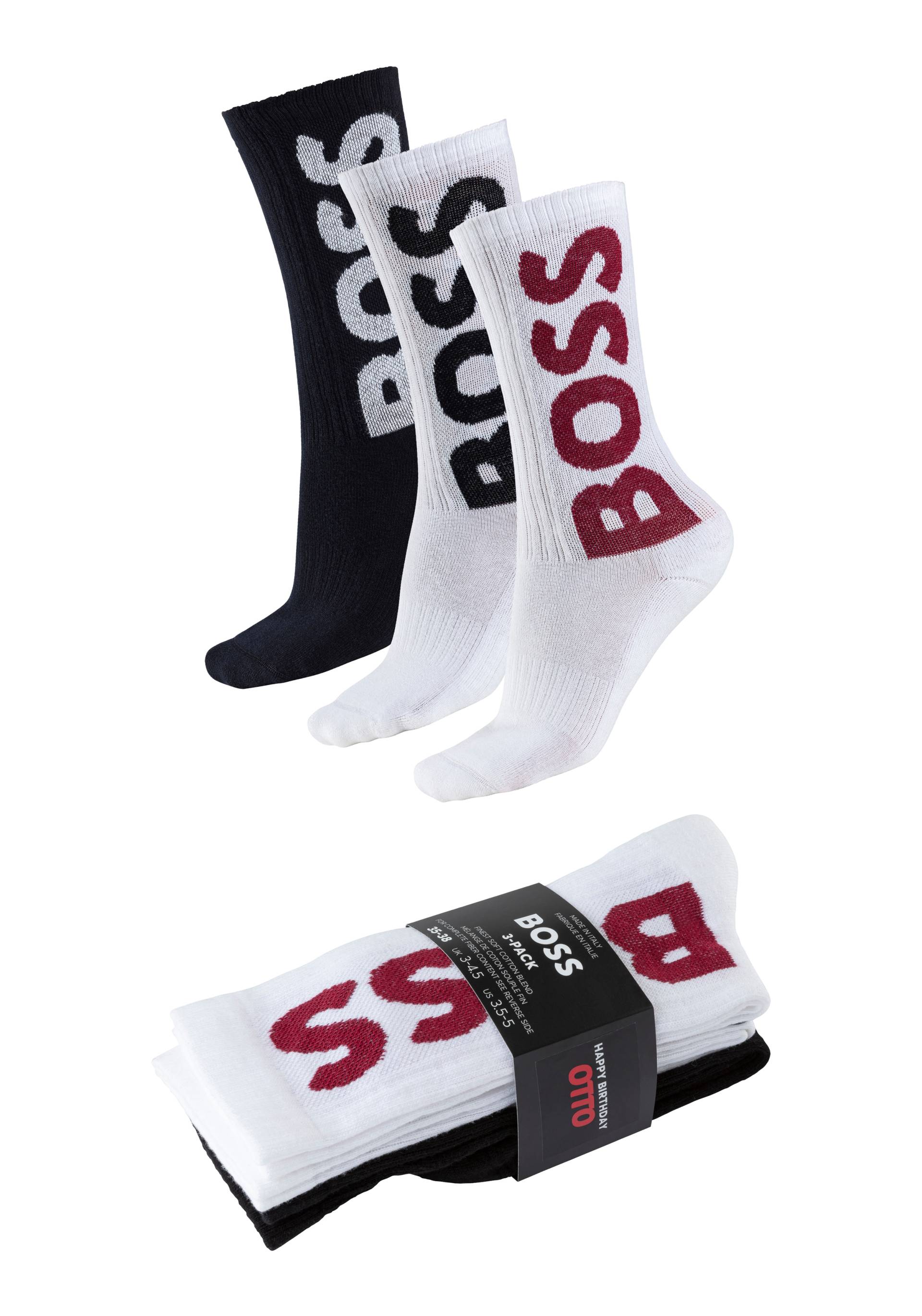 BOSS Socken »Limited Edition Unisex«, (Packung, 3 Paar, 3er), Unisex von BOSS