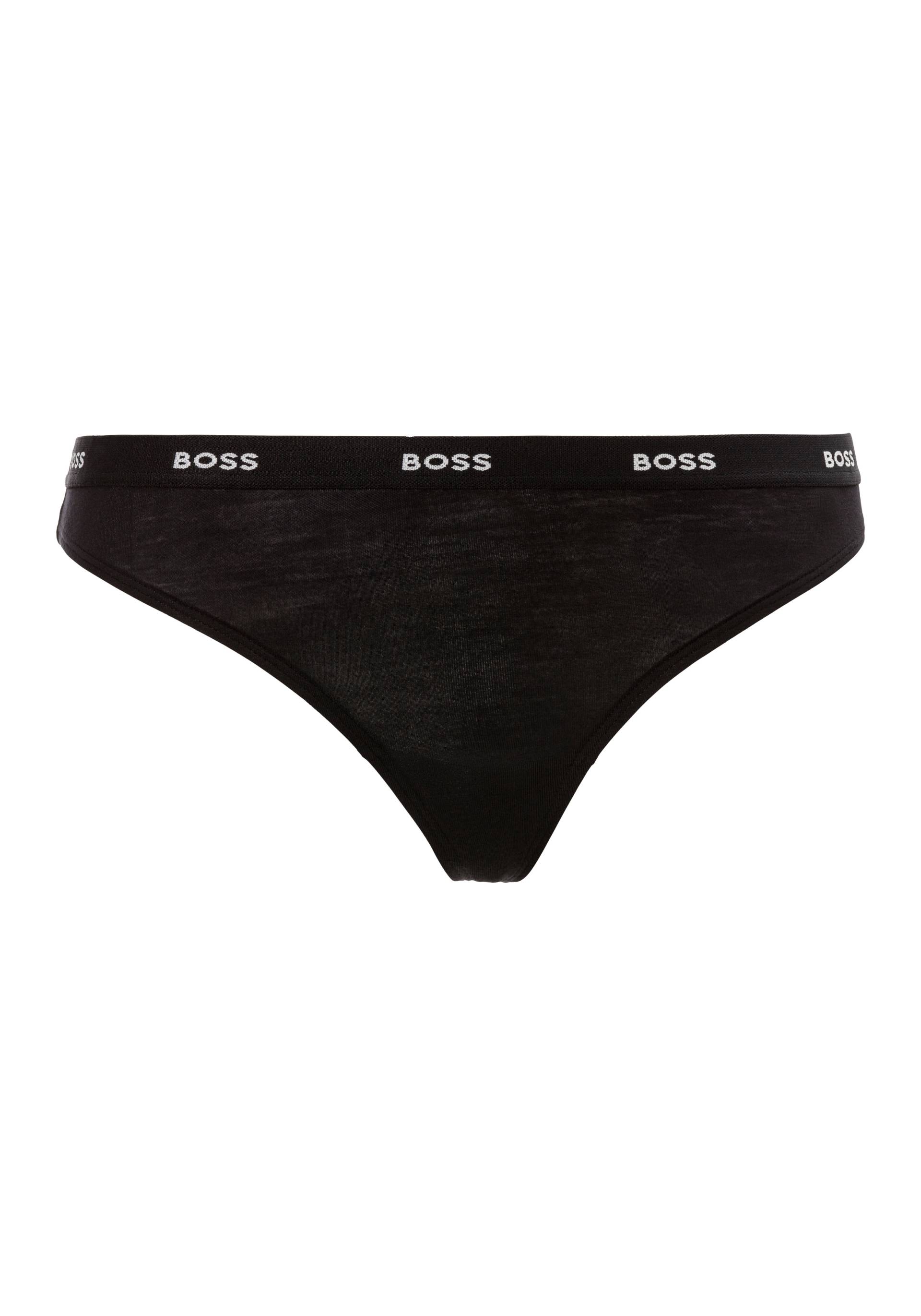 BOSS String »THONG CI«, mit BOSS Logoschriftzug auf dem Bund von BOSS