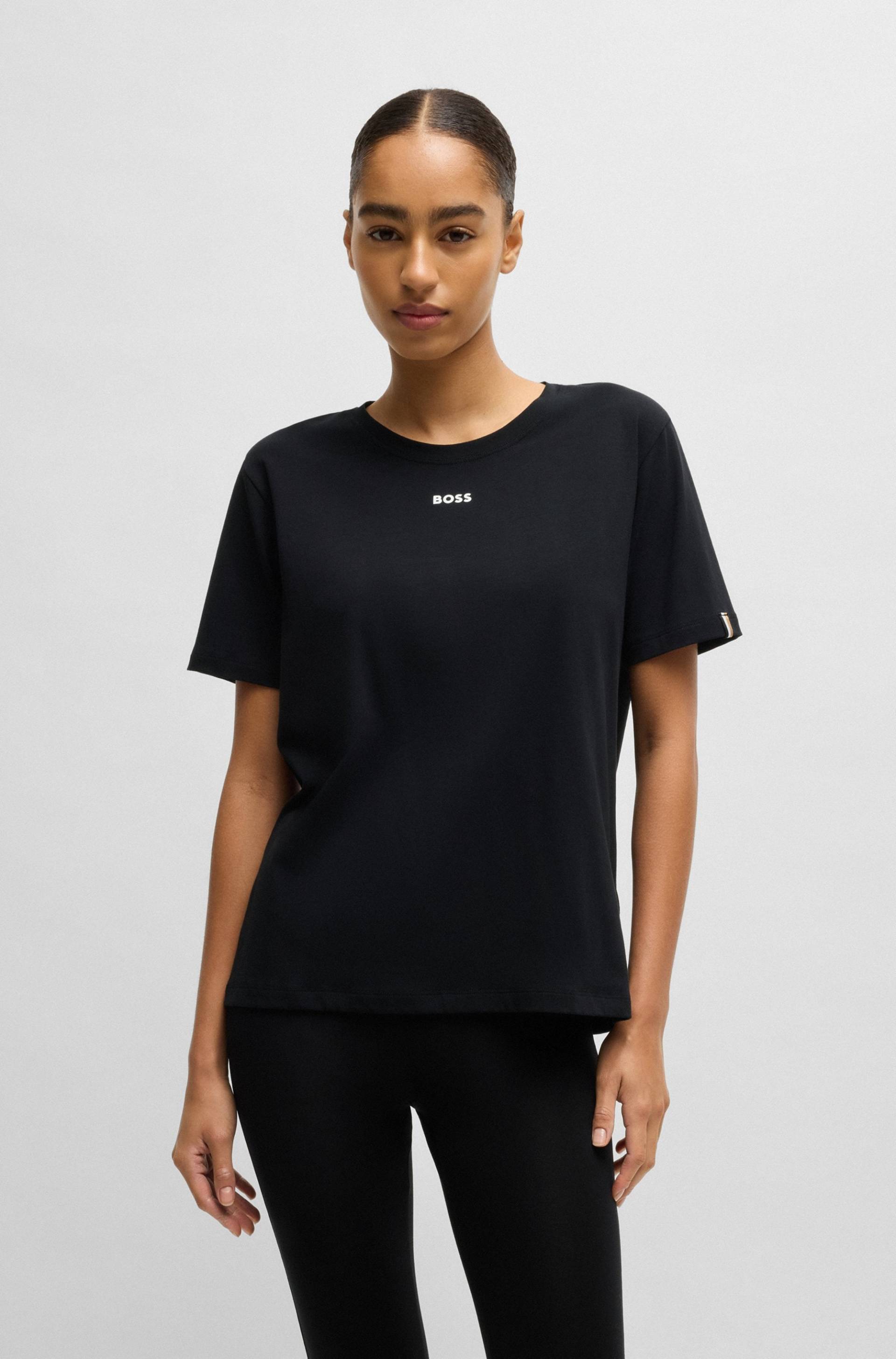 BOSS T-Shirt »CI_T-Shirt«, mit BOSS Logo-Schriftzug & Label BOSS T-Shirt »CI_T-Shirt«, mit BOSS Logo-Schriftzug & Label von BOSS
