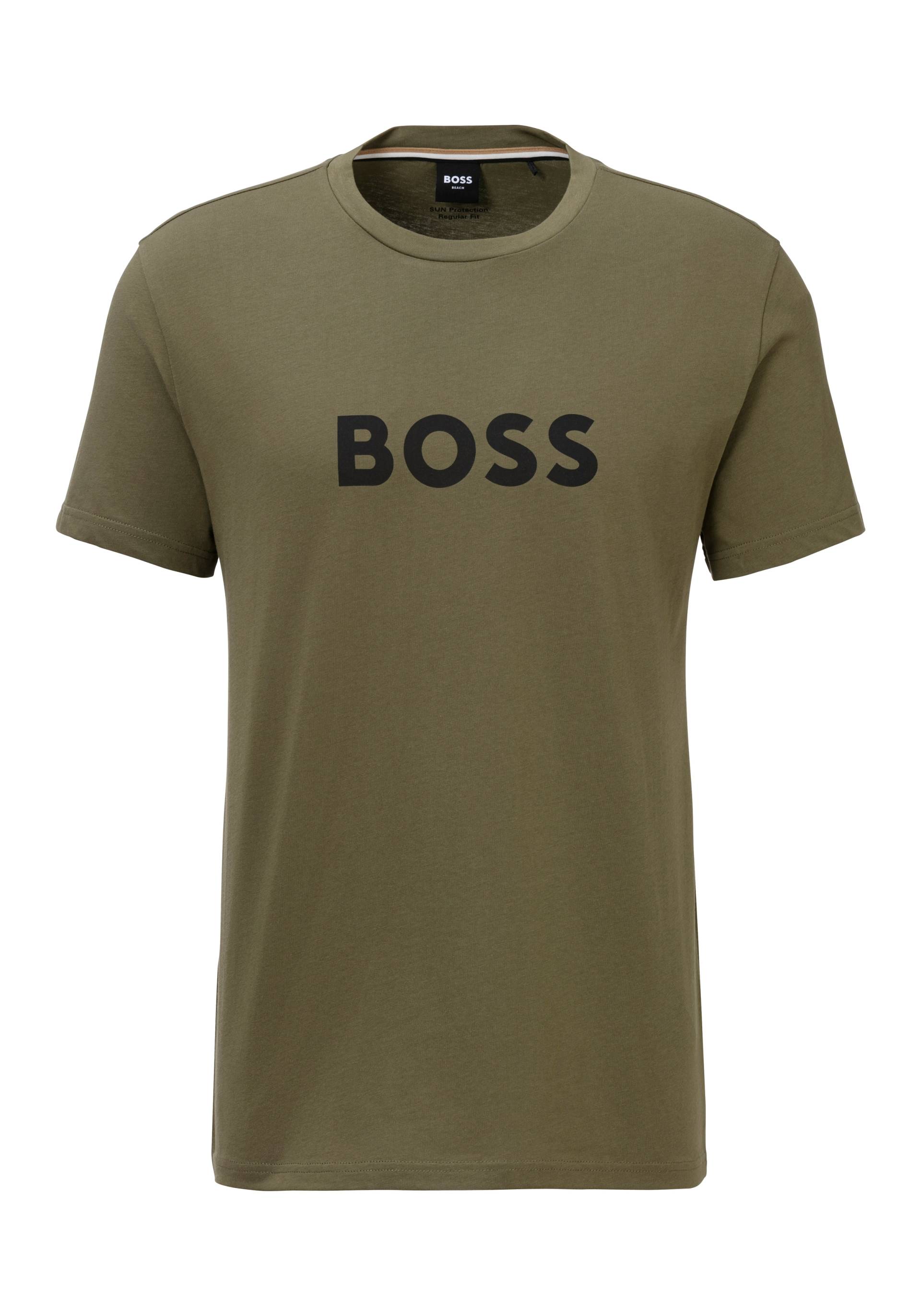 BOSS T-Shirt »T-Shirt RN«, mit grossem BOSS Logoprint, Rundhals von BOSS