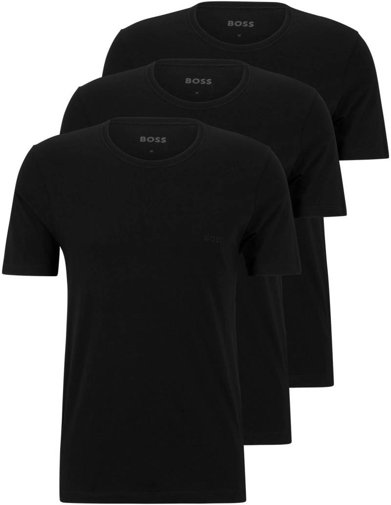 BOSS T-Shirt »T-Shirt Rundhals«, mit dezentem BOSS Logo-Print von BOSS