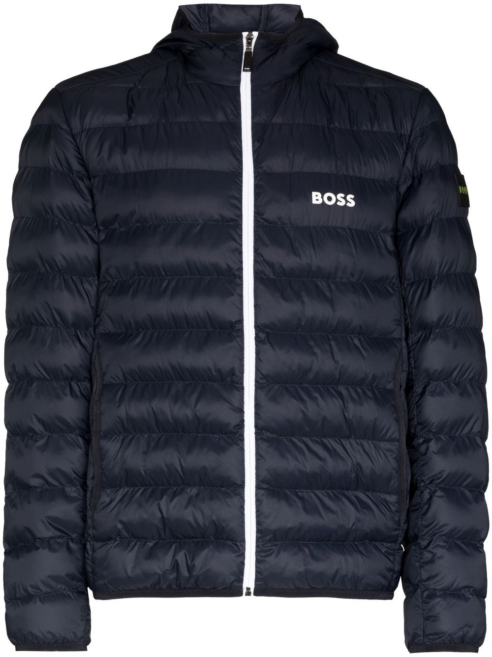 BOSS Thor hooded puffer jacket - Blue von BOSS