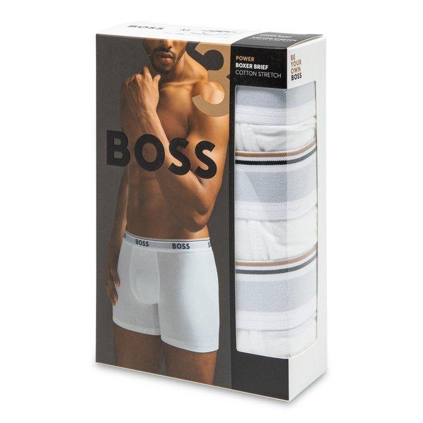 Triopack, Pantys Herren Weiss L von BOSS