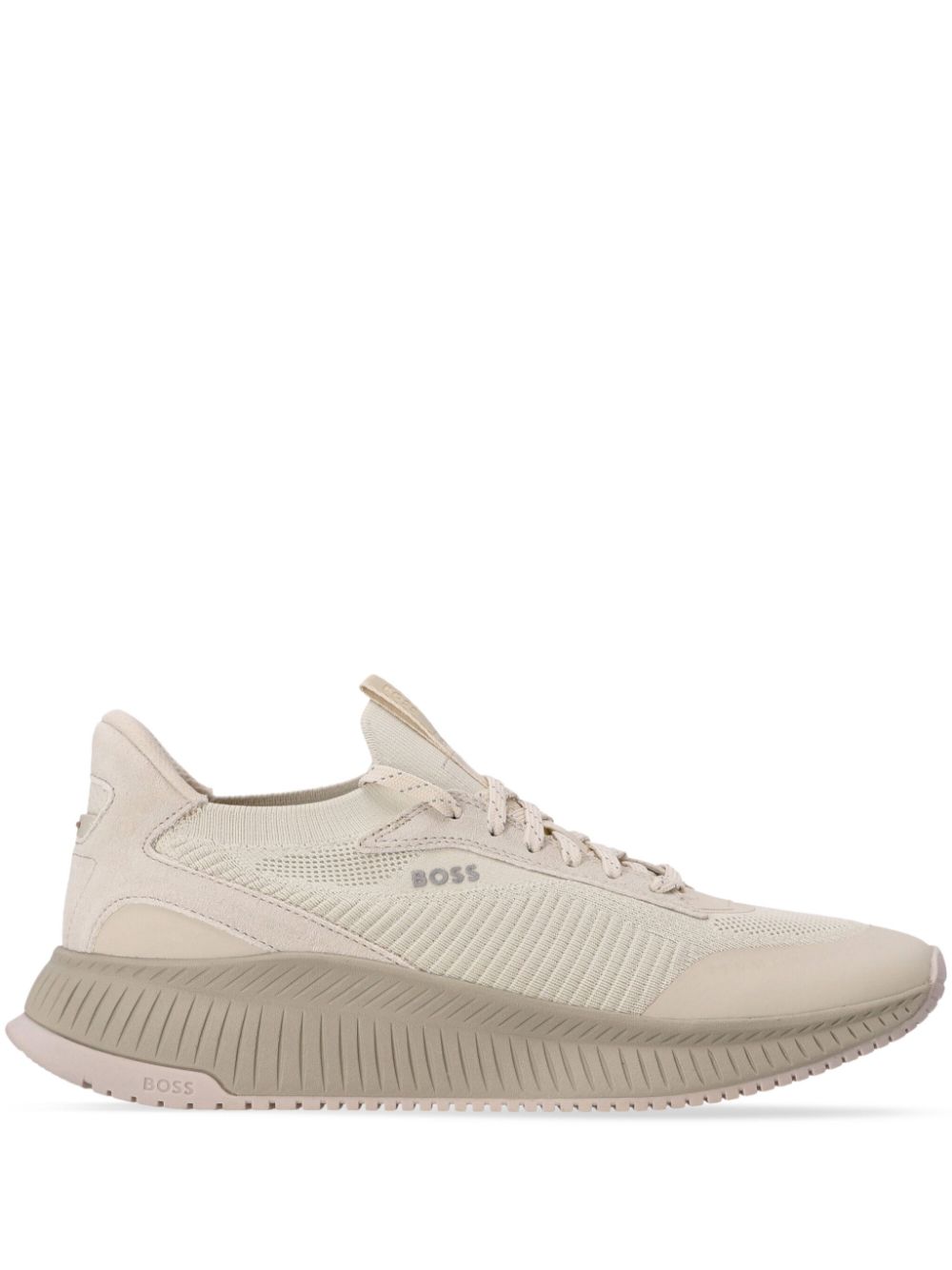 BOSS Ttnm Evo panelled sneakers - Neutrals von BOSS