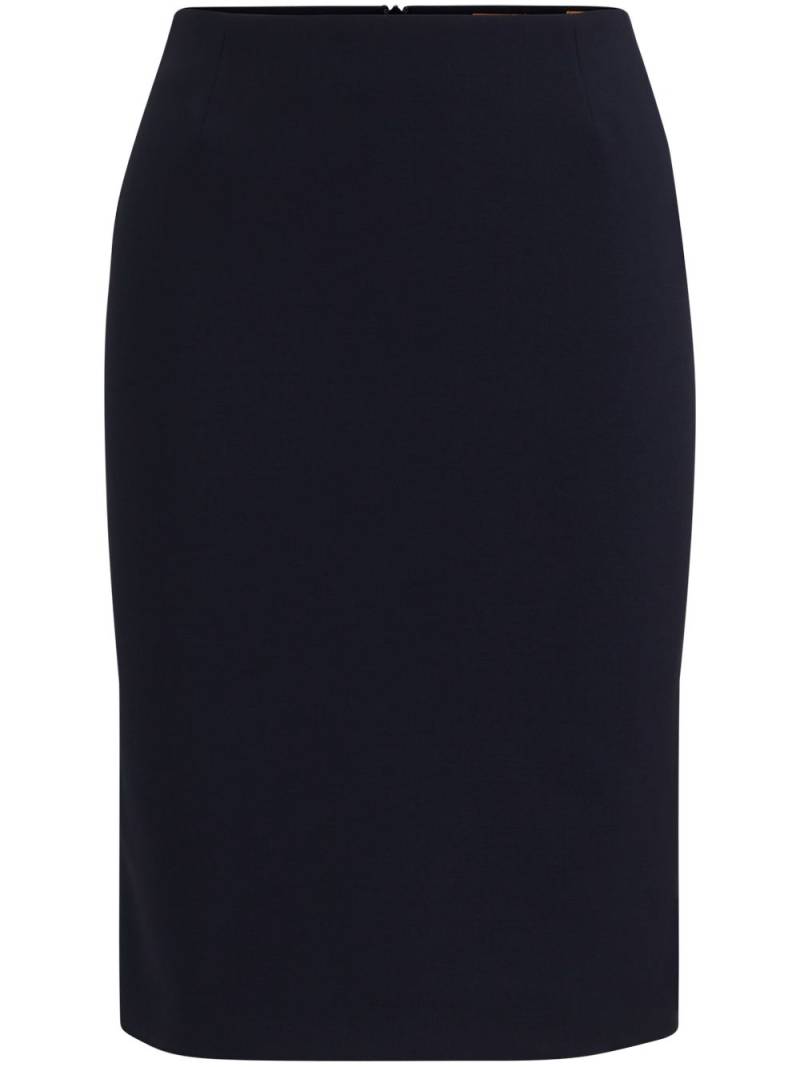 BOSS Vileah pencil skirt - Blue von BOSS