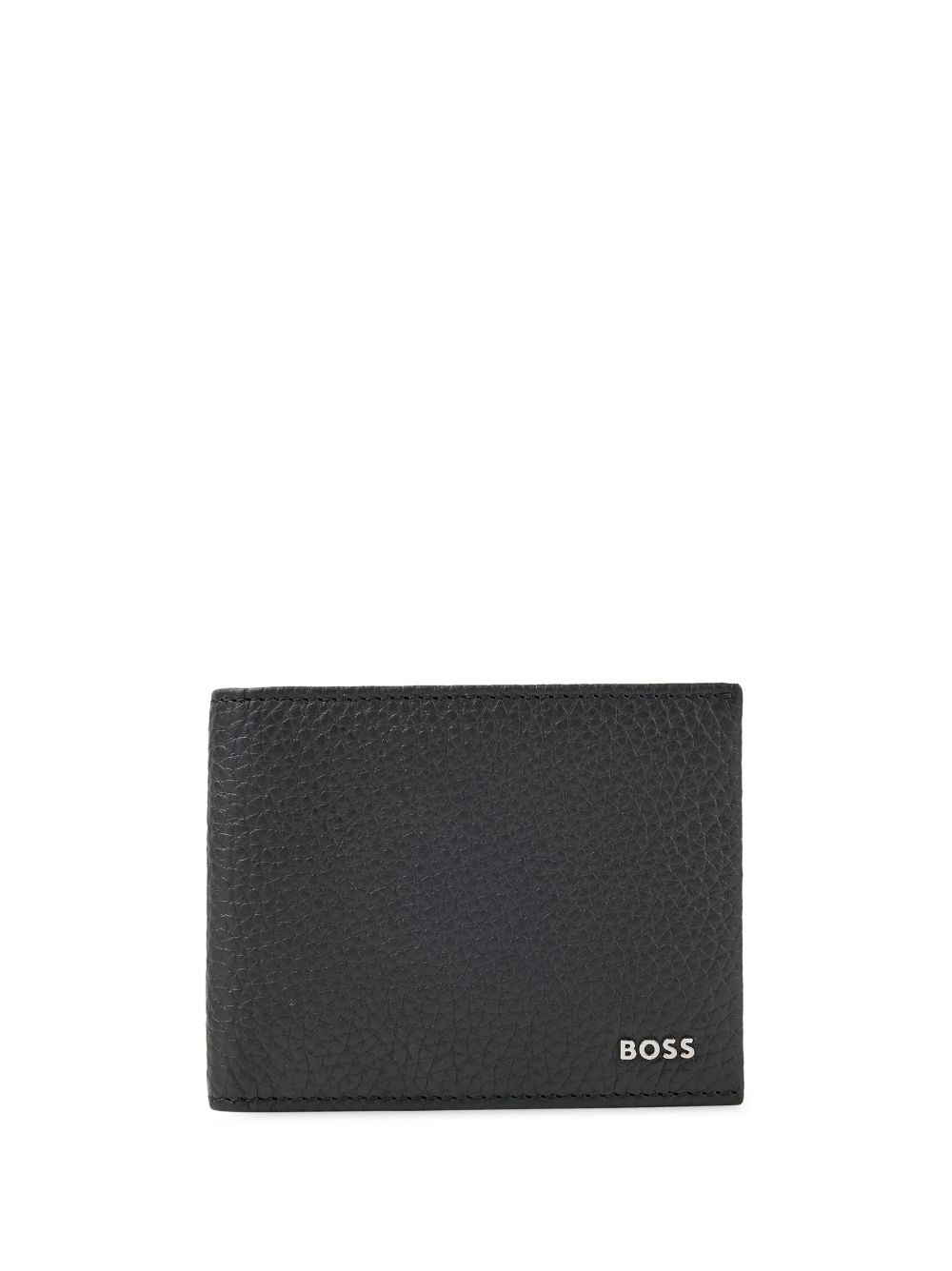 BOSS bi-fold leather wallet - Black von BOSS