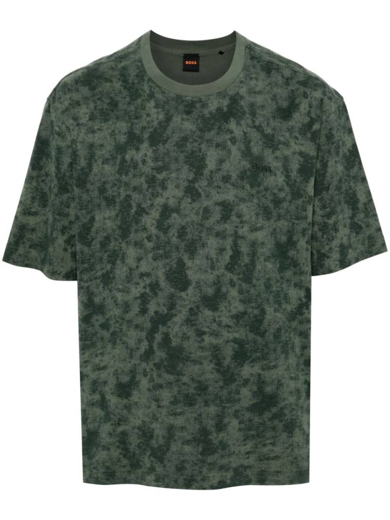 BOSS camouflage-pattern T-shirt - Green von BOSS