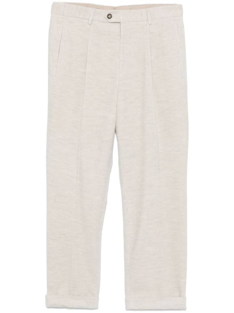 BOSS corduroy trousers - Neutrals von BOSS