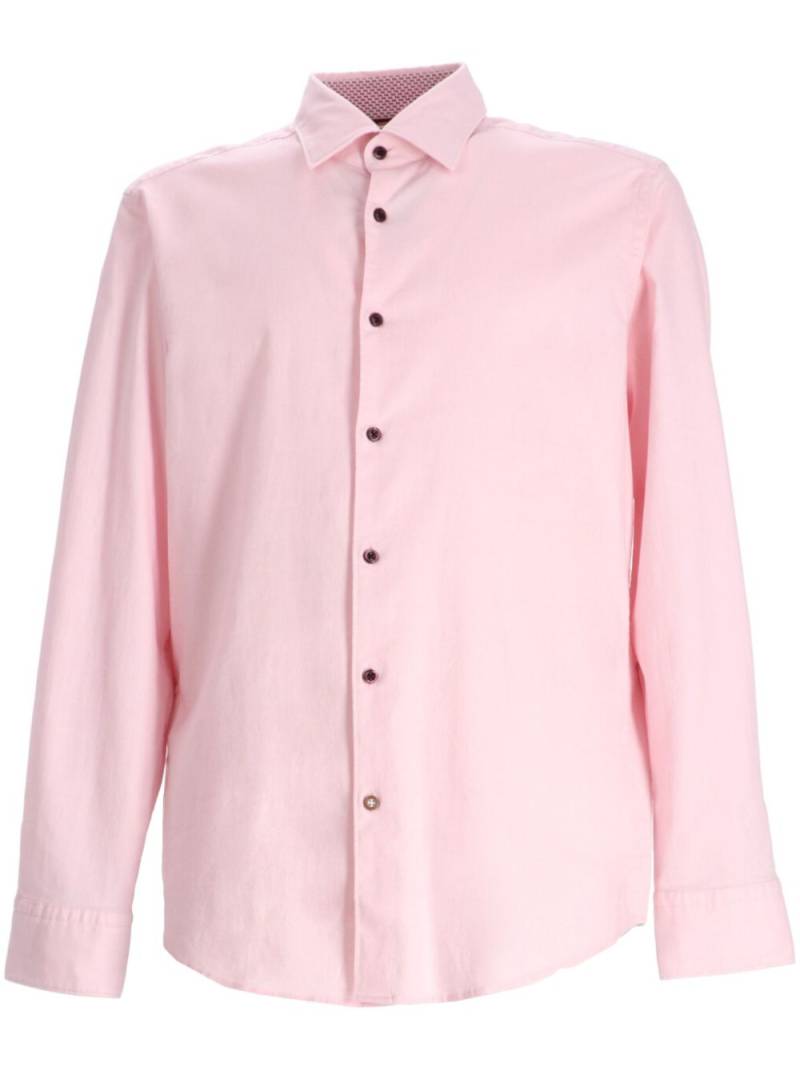 BOSS cotton shirt - Pink von BOSS