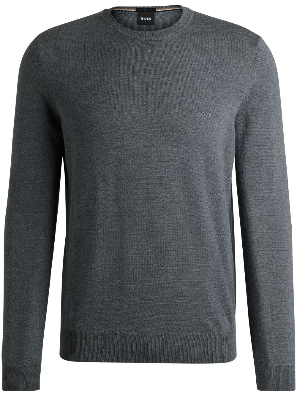 BOSS crew neck jumper - Grey von BOSS