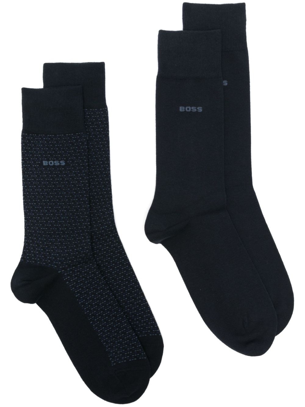 BOSS crew socks (pack of two) - Blue von BOSS